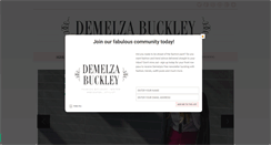 Desktop Screenshot of demelzabuckley.com